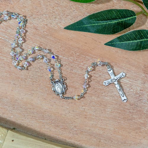 Crystal Swarovski Bead Rosary