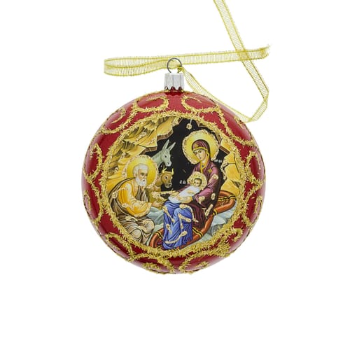 Nativity Icon Ornament