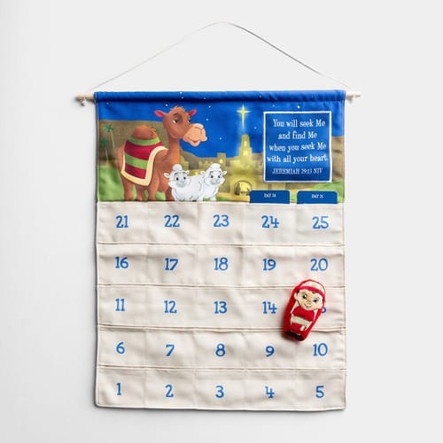 Shepherd On The Search Fabric Advent Calendar