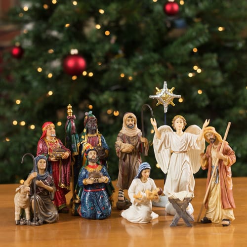 Real Life Nativity Set - 7&quot; Scale