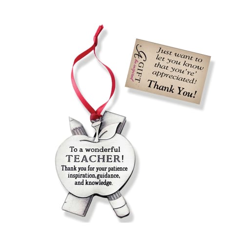 Teacher Message Ornament