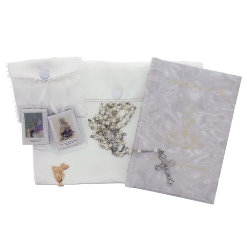 Marian Mass Book Deluxe Purse First Communion Set