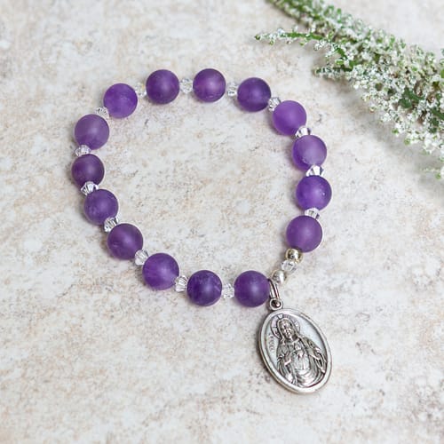 St. Andrew Christmas Novena Bracelet W/ Novena Card