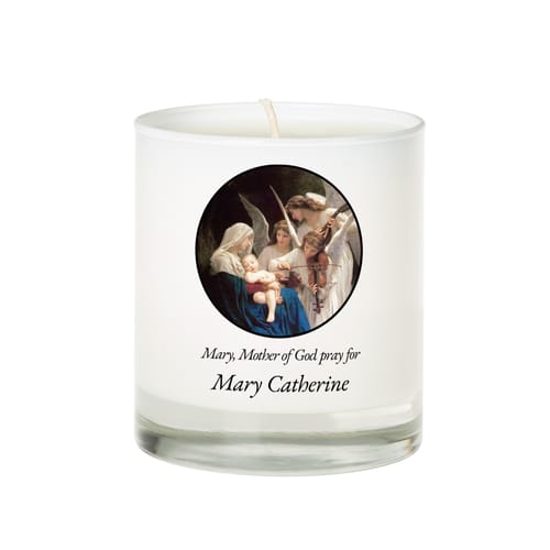 Personalized Song Of Angels Candle