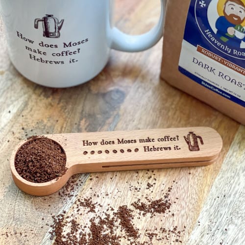 Moses Makes Coffee Scoop Clip