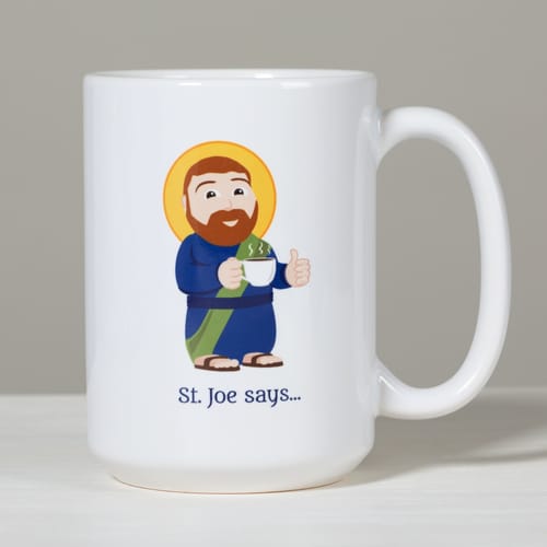 St. Joe Coffee Pray First Coffee Second Mug