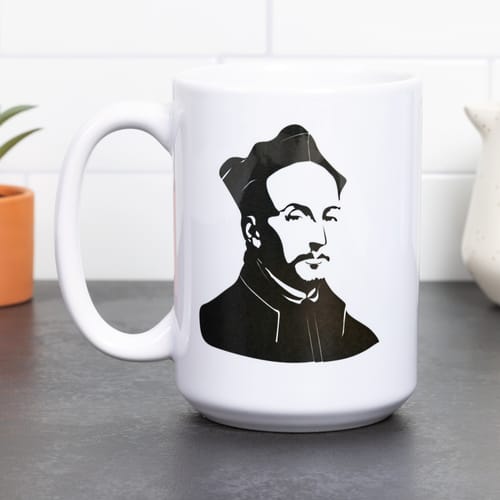 St. Ignatius Quote Mug - &quot;Love Is Shown More In Deeds Than In Words&quot;