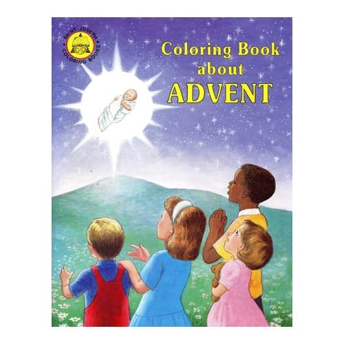 Coloring Book About Advent The Catholic Company