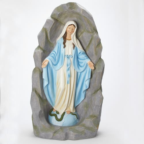 Our Lady of the Grotto 36" Statue The Catholic Company