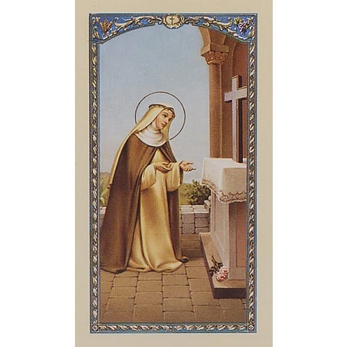 St. Rose of Lima Prayer Card The Catholic Company