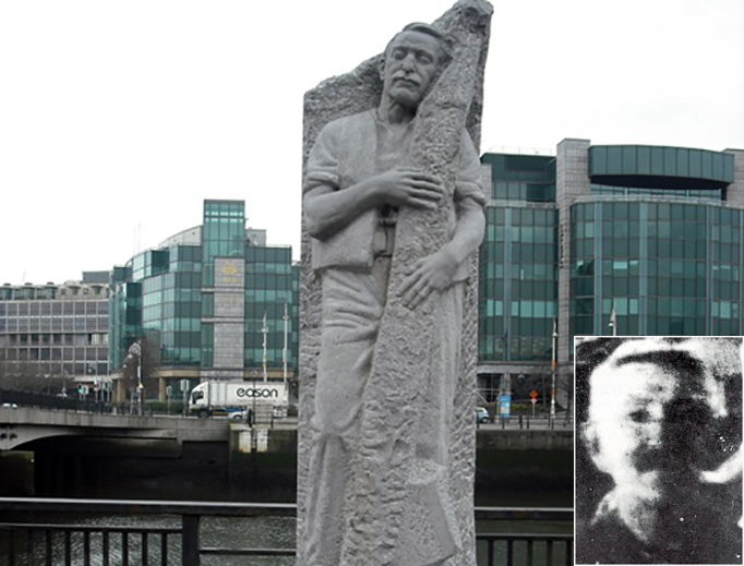 Matt Talbot statue in Dublin