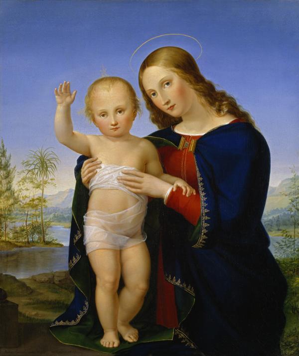 Madonna and Child by Julie Mihes