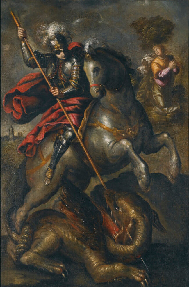 St. George and the Dragon by Tintoretto