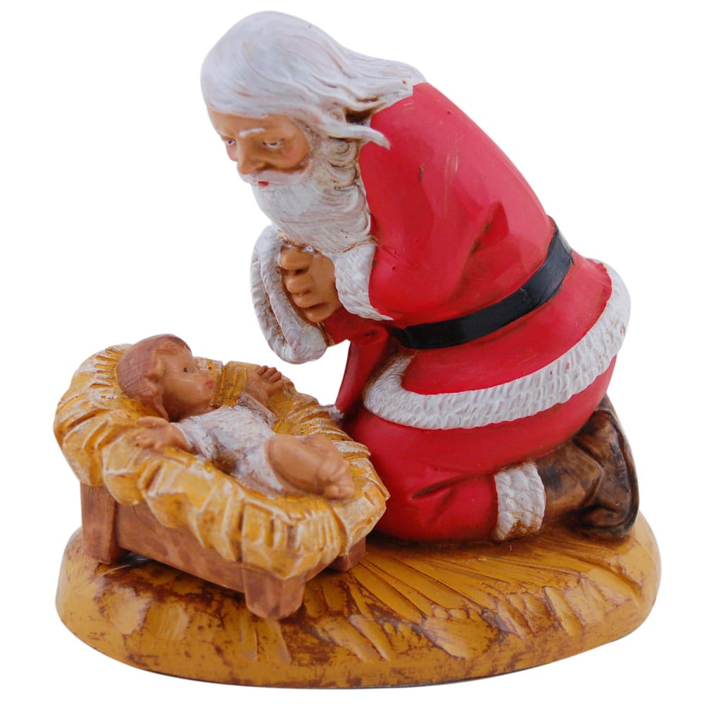 Image result for santa kneeling