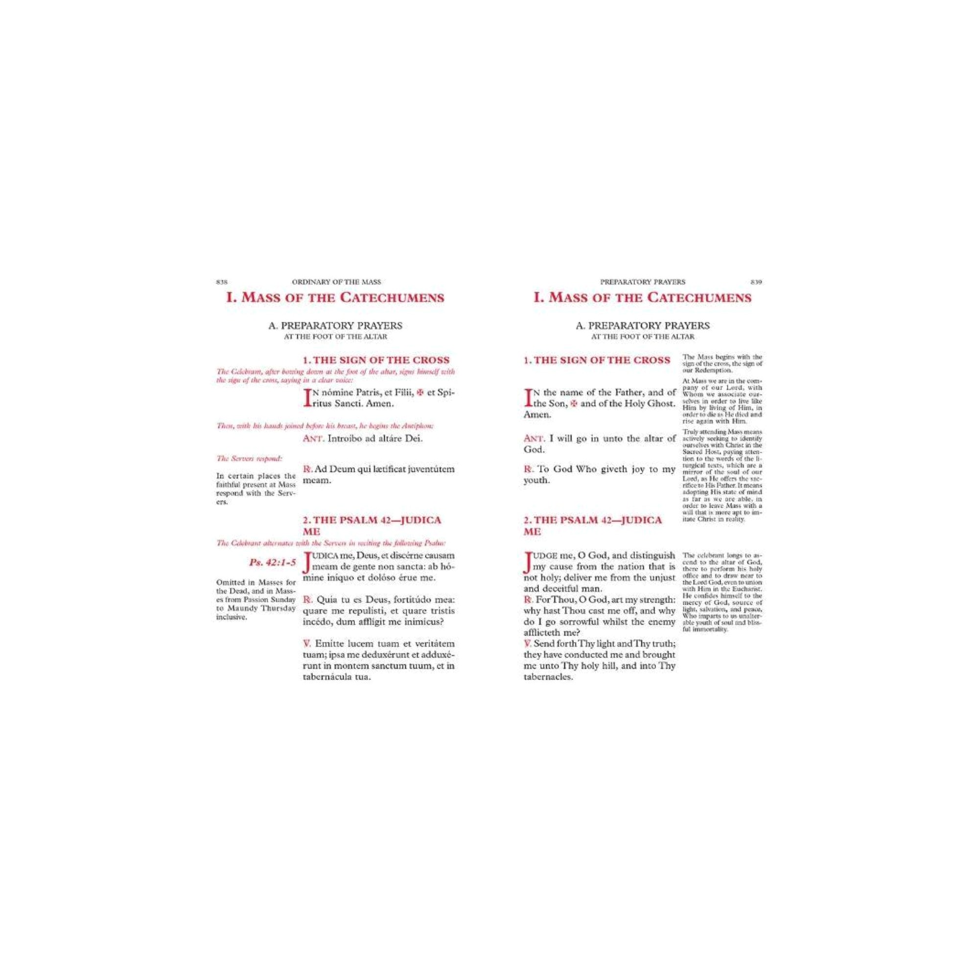 1962 Roman Catholic Daily Missal (Latin Mass) | The Catholic Company®