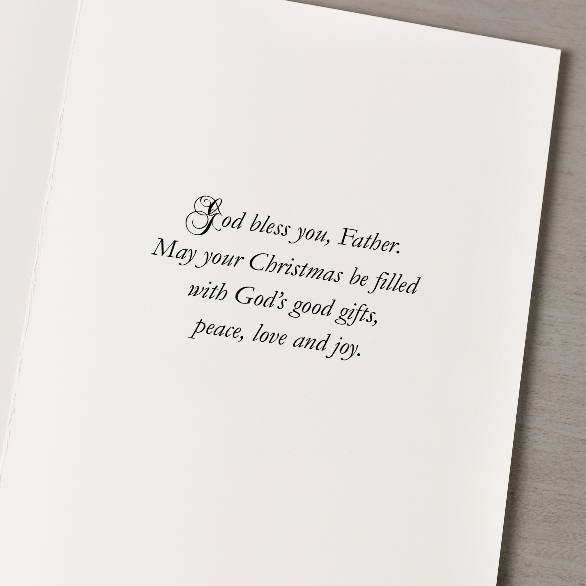 God Bless Our Priest Christmas Card  The Catholic Company®