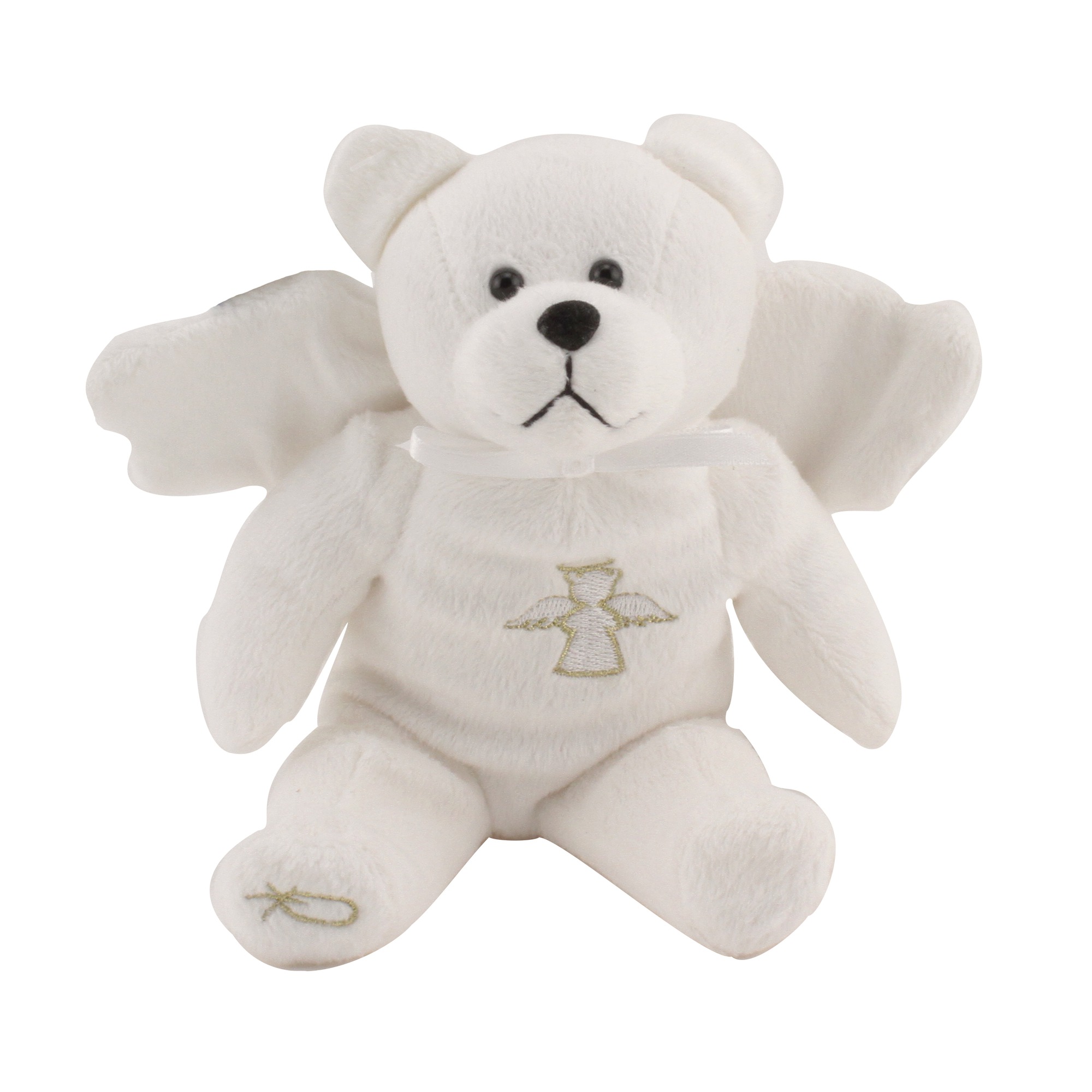 stuffed angel bear