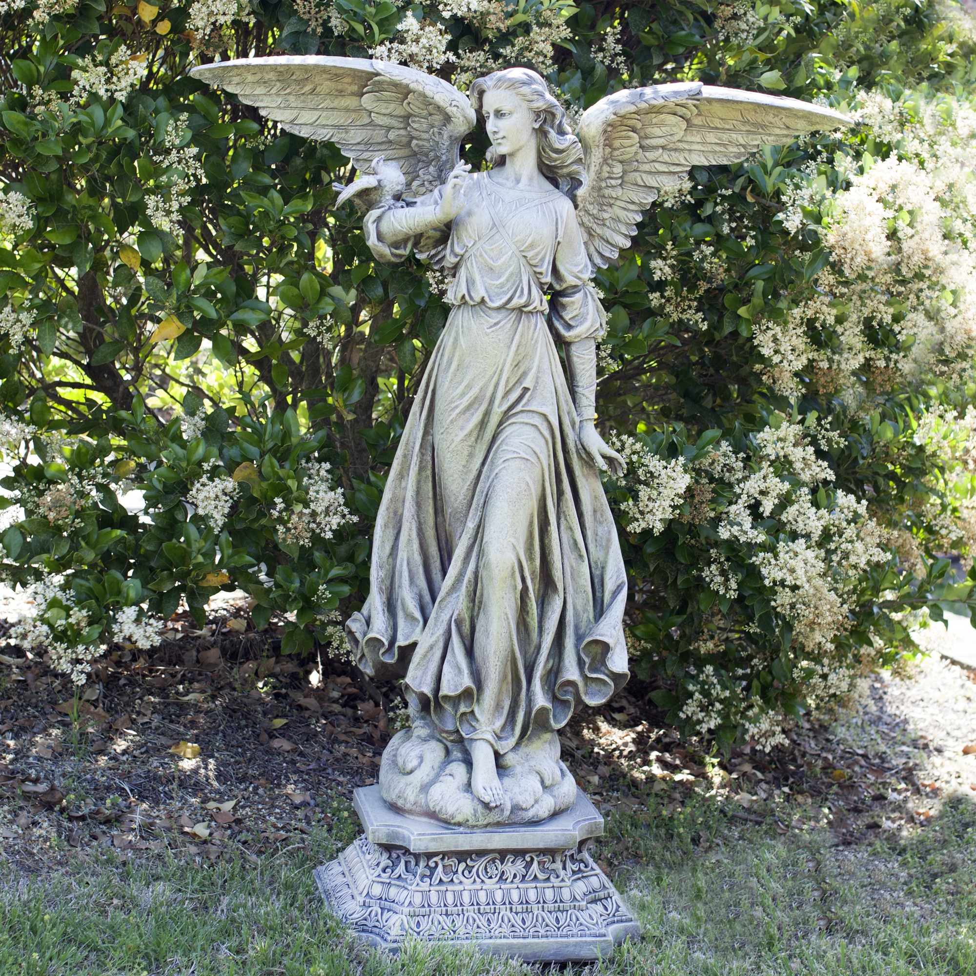 Garden Angel Figure - 46.5 inches | The Catholic Company®