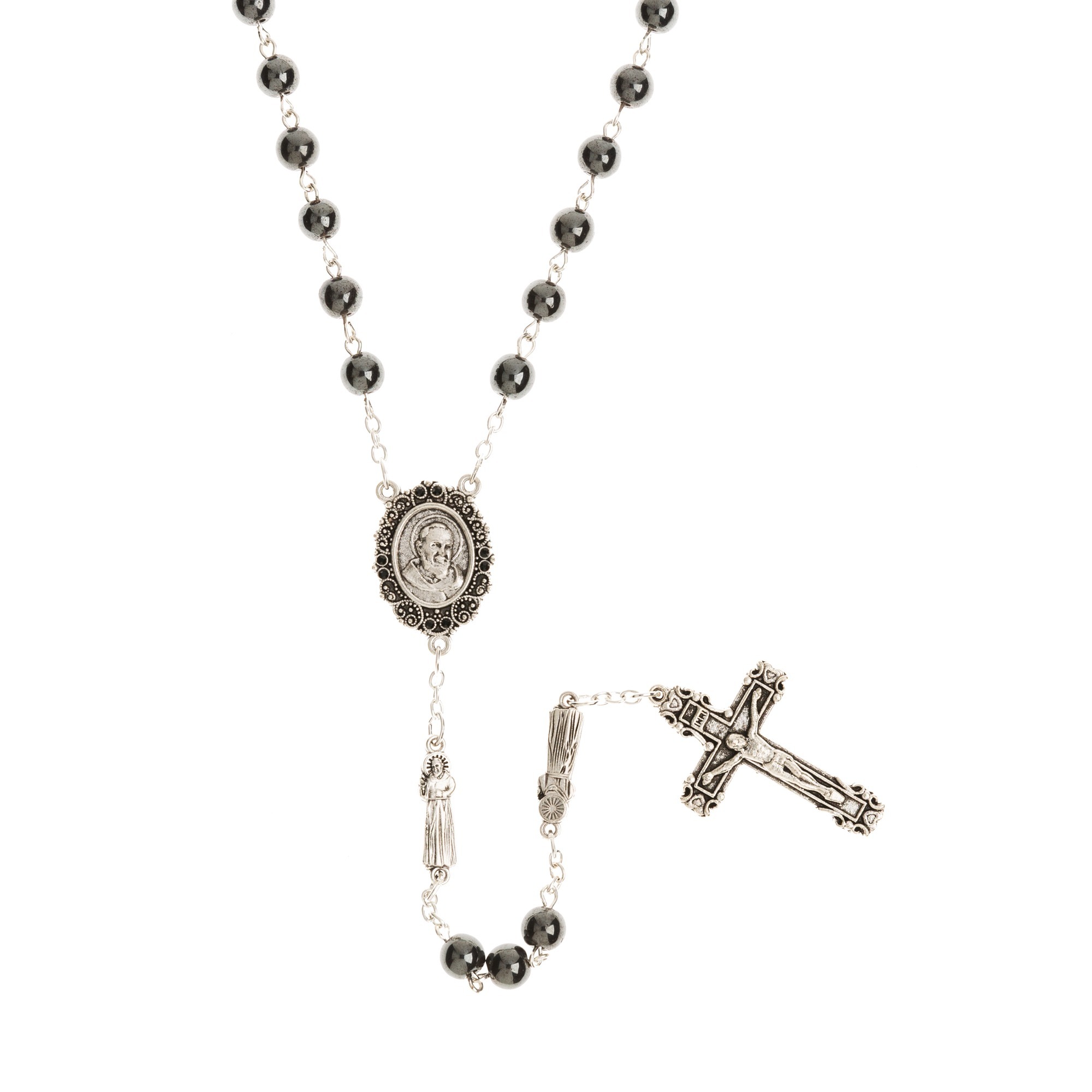 St. Padre Pio Rosary and Medal Set | The Catholic Company®