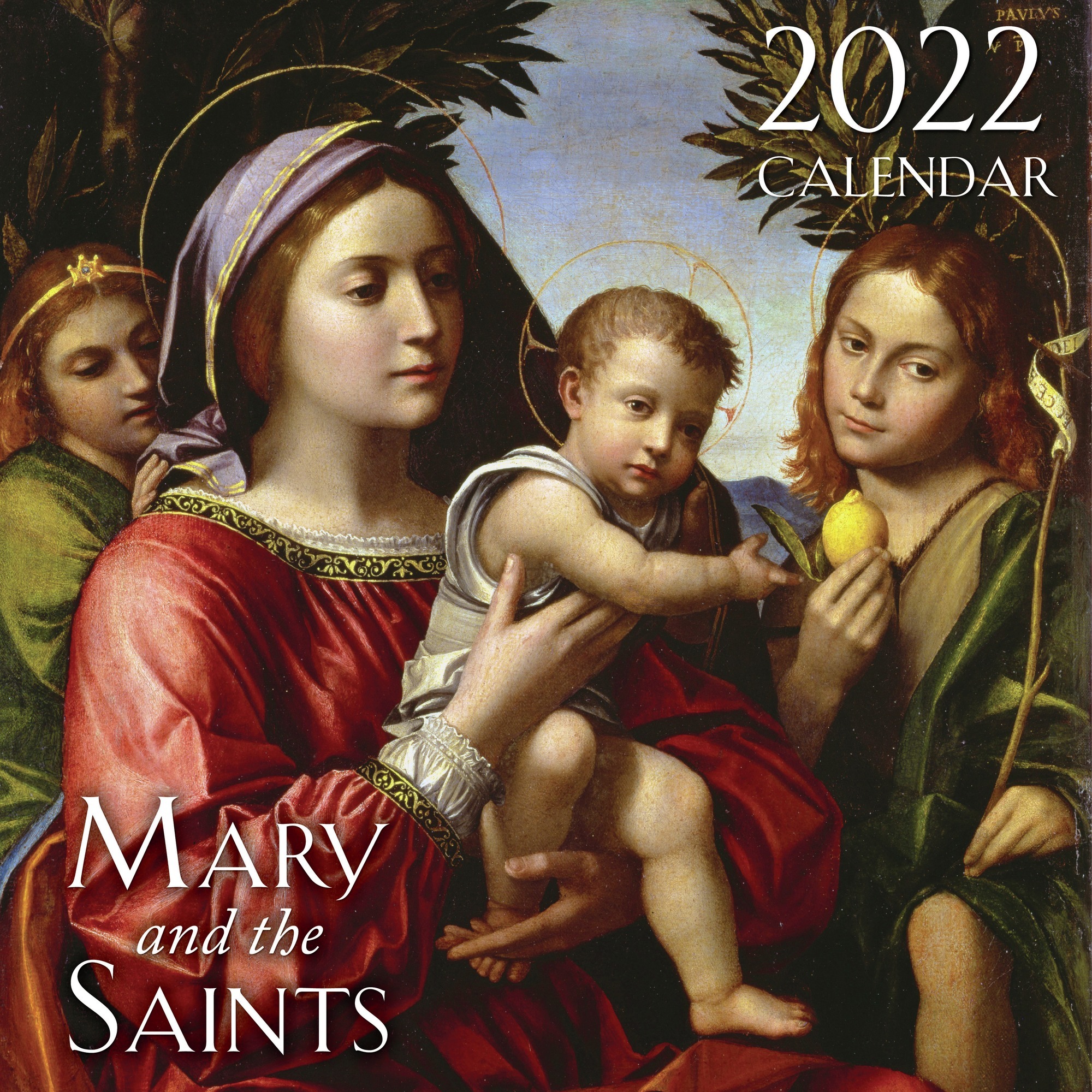 Mary and the Saints Wall Calendar The Catholic Company®