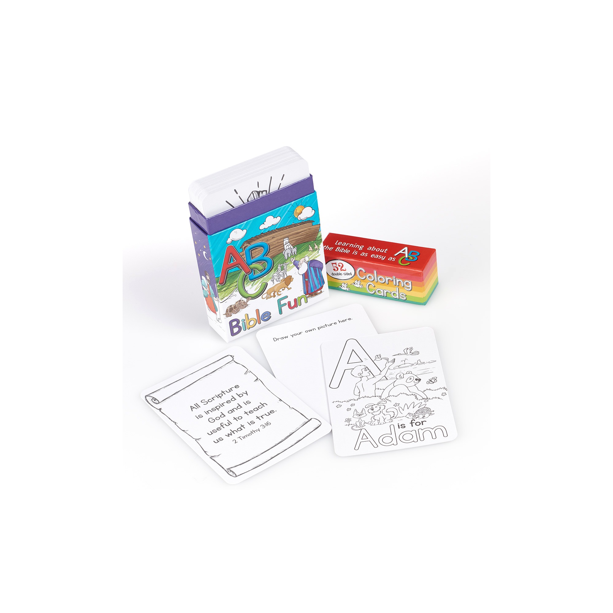 ABC Bible Fun - Coloring Cards | The Catholic Company®