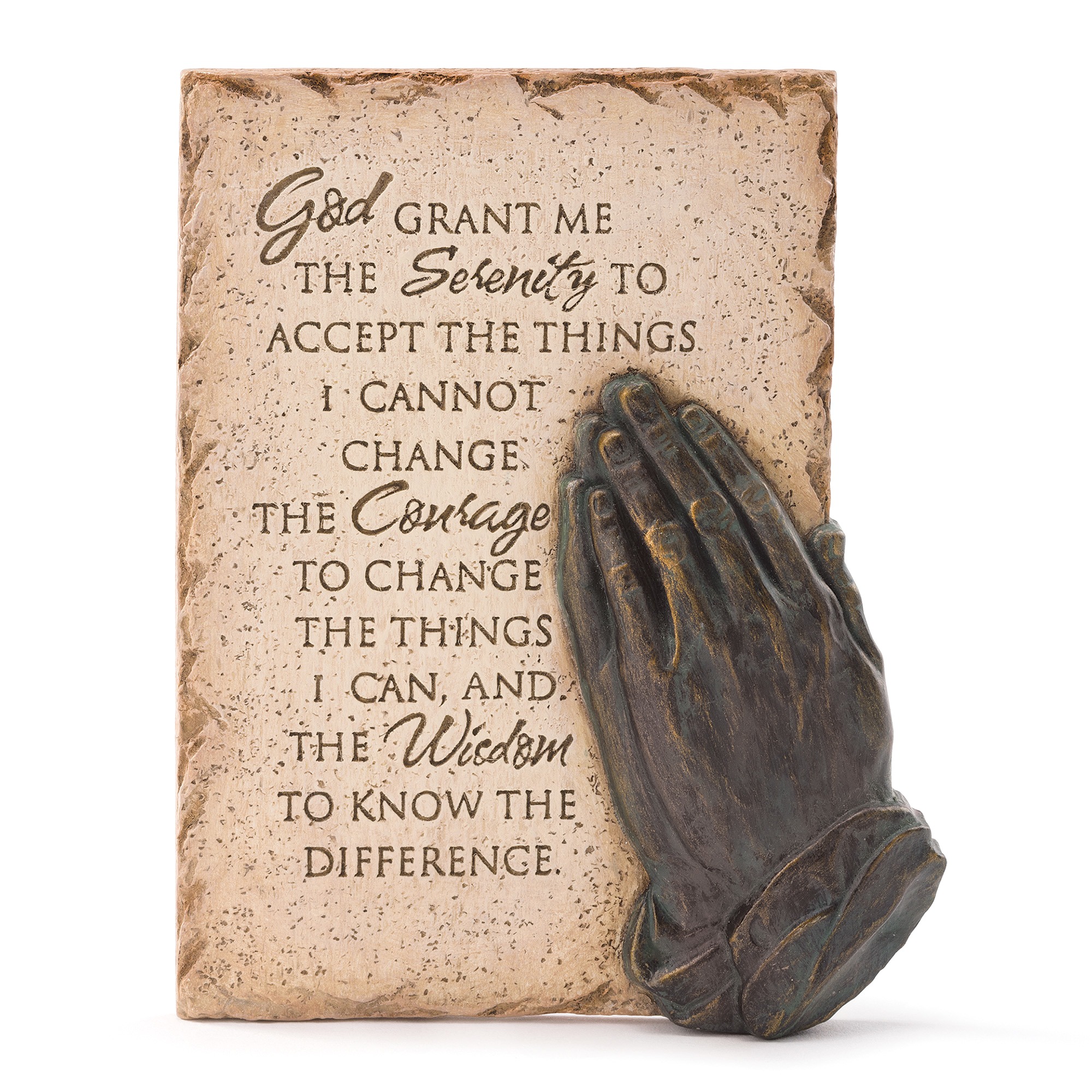 praying hands serenity plaque the catholic company