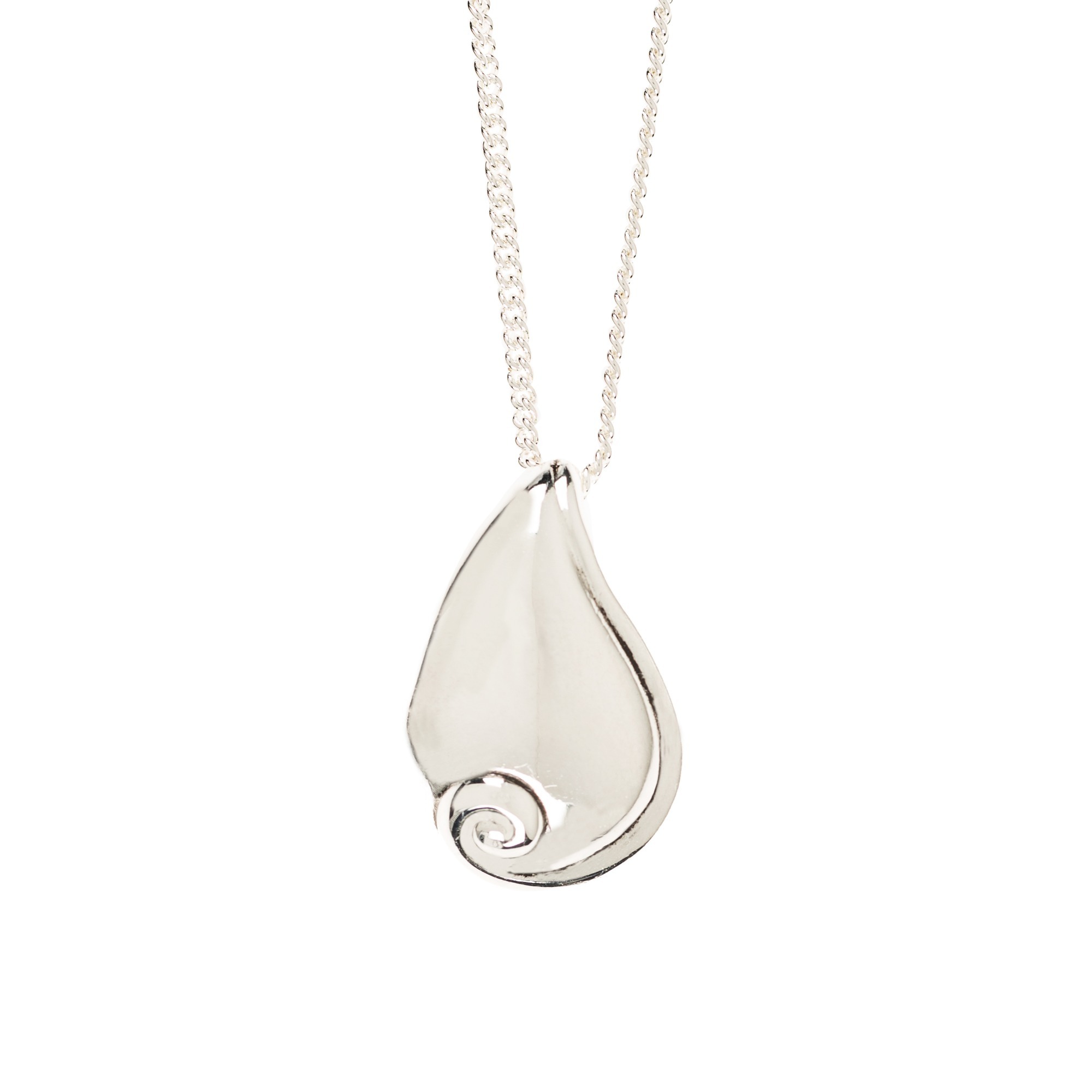 Sterling Silver Teardrop Memorial Necklace | The Catholic Company®