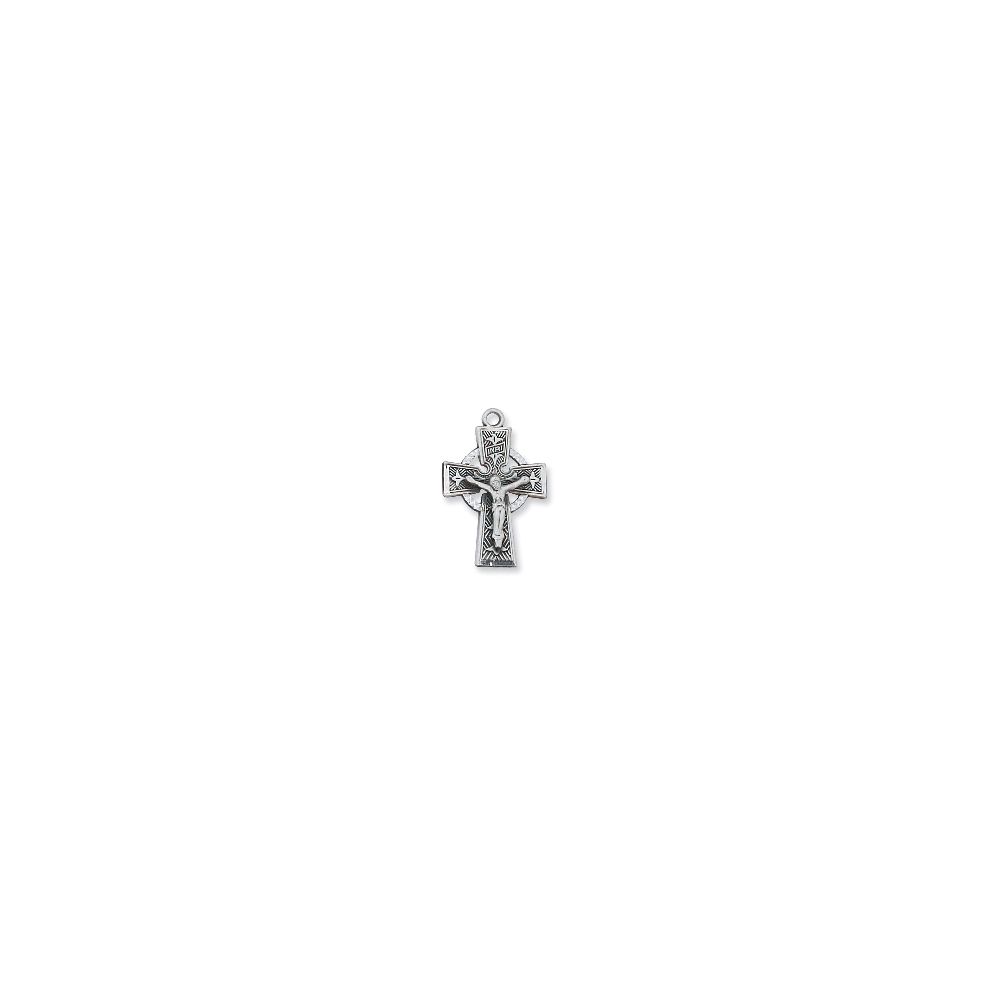 Sterling Silver Celtic Crucifix Pendant | The Catholic Company®
