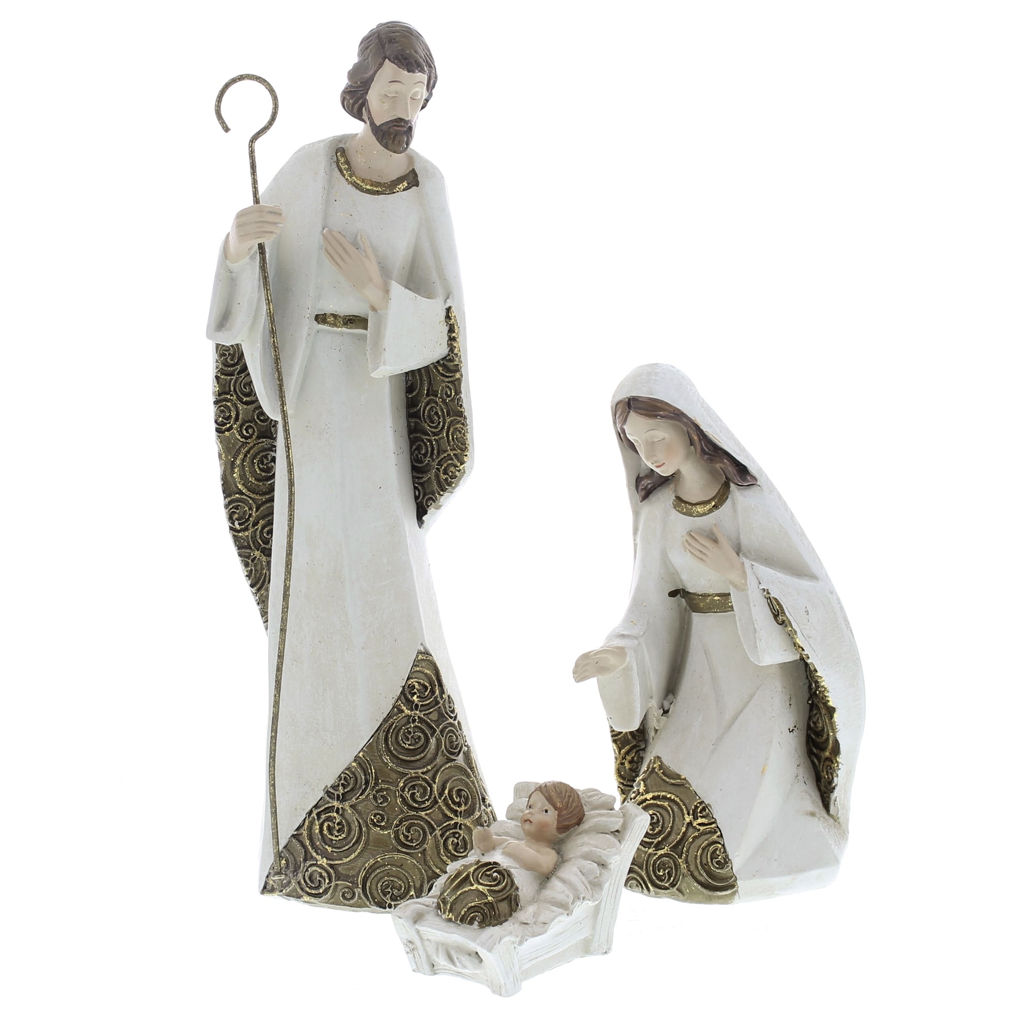 Ivory and Gold Nativity Set The Catholic Company®