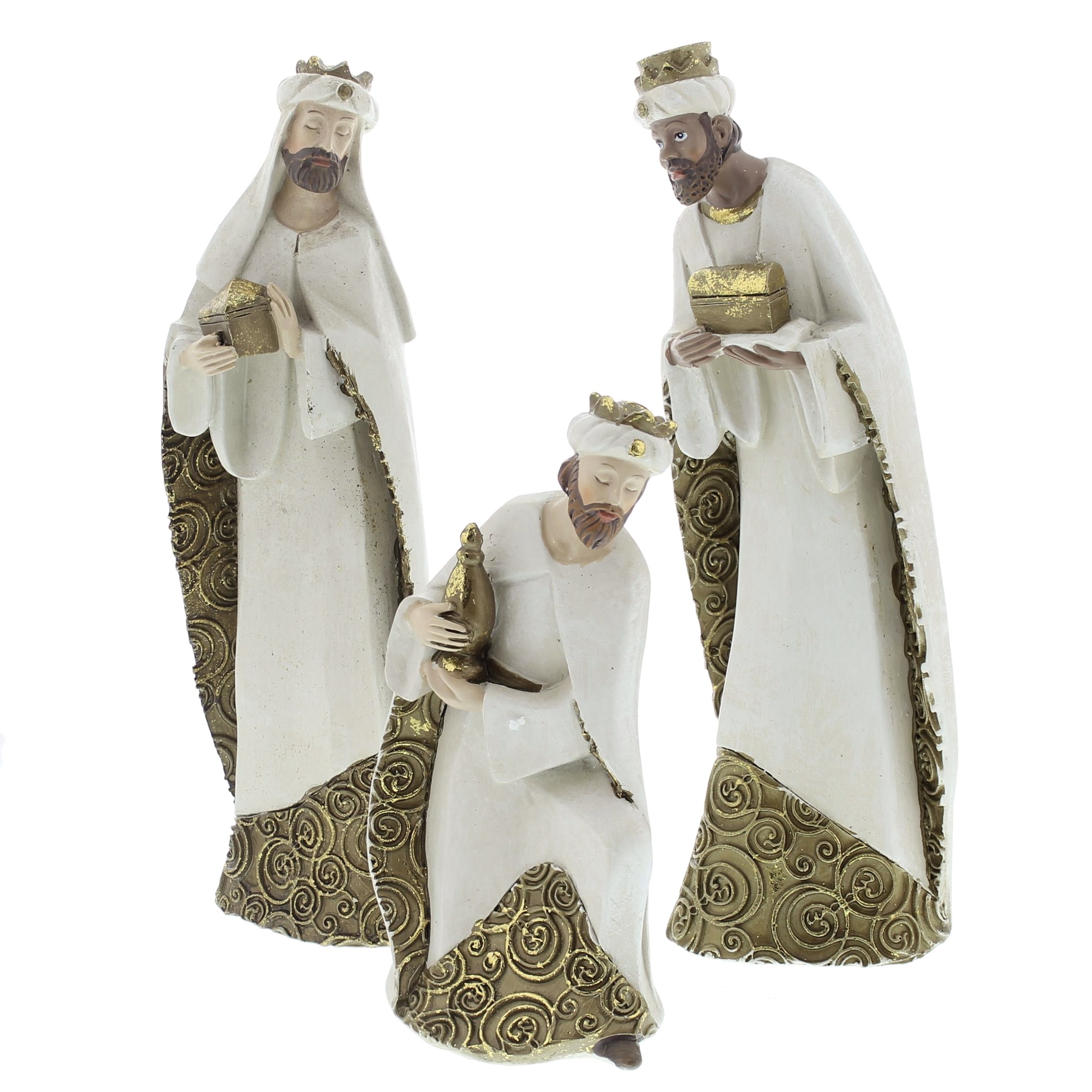 Ivory and Gold Nativity Set The Catholic Company®