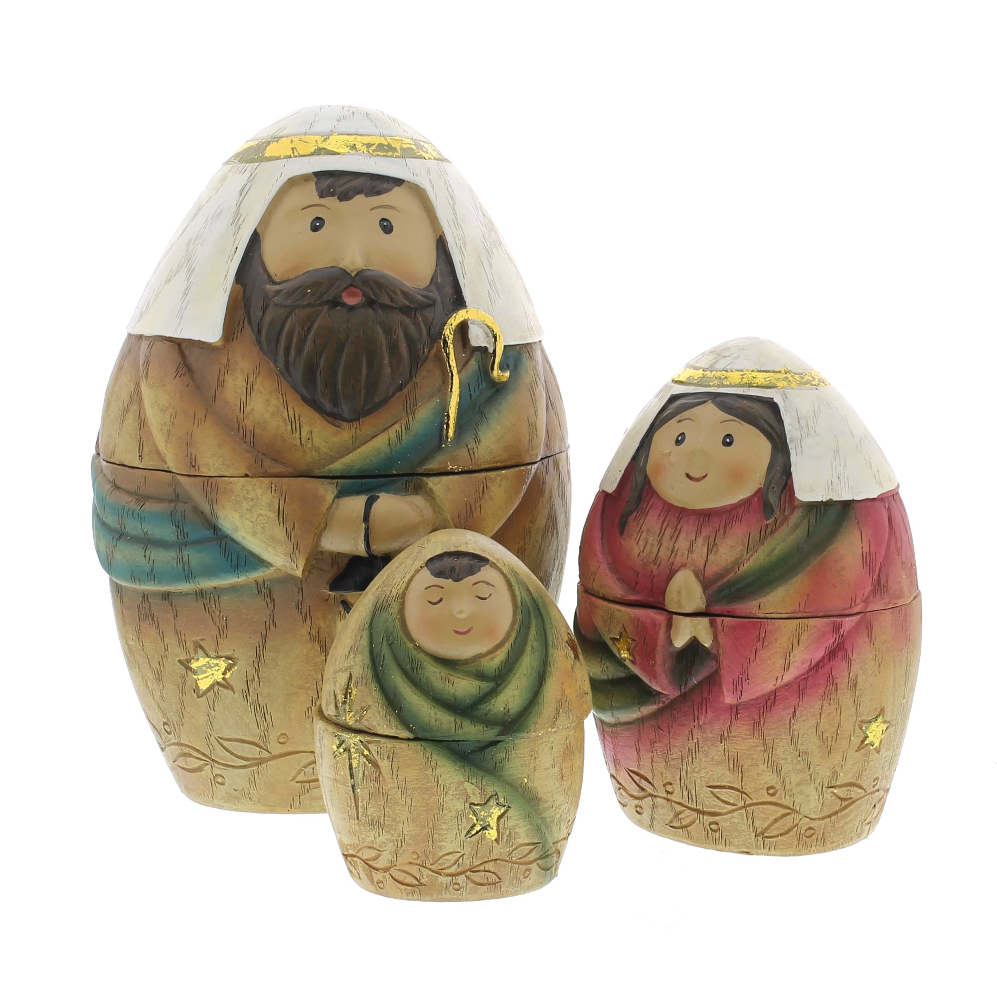 nativity scene nesting dolls