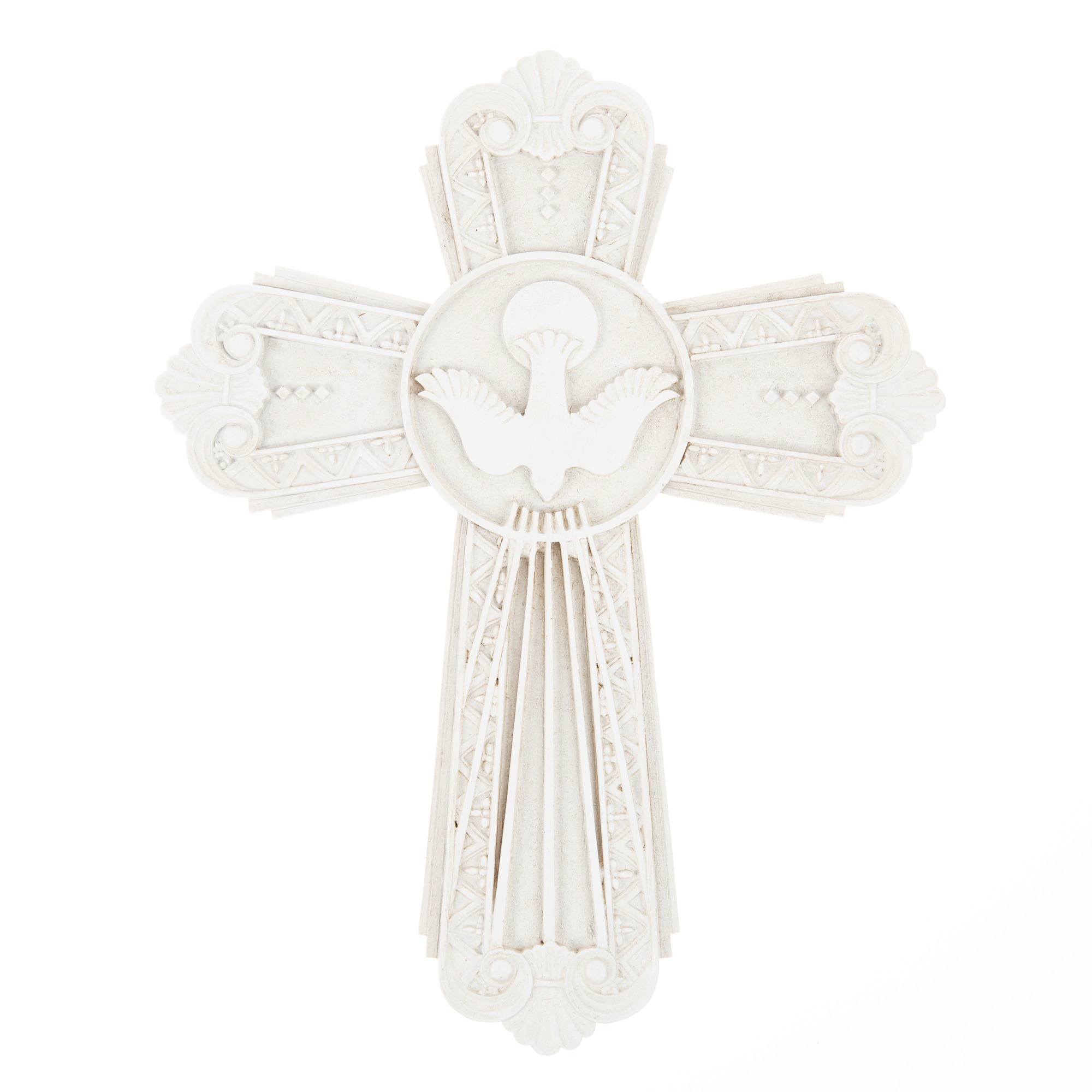 Ivory Confirmation Cross with Presentation Page | The Catholic Company®