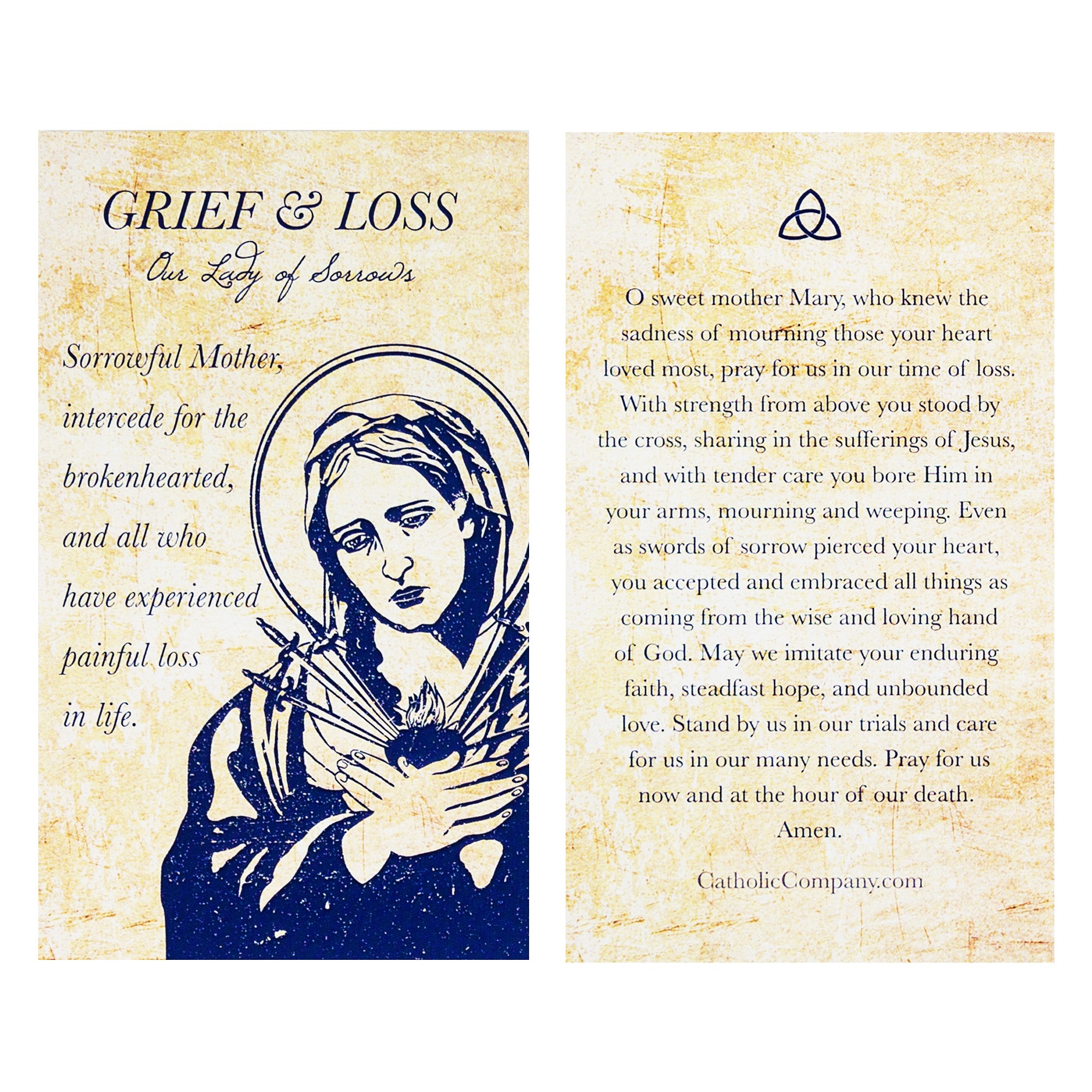 Our Lady of Sorrows Loss Rosary Decade with Prayer Card | Rosary.com™