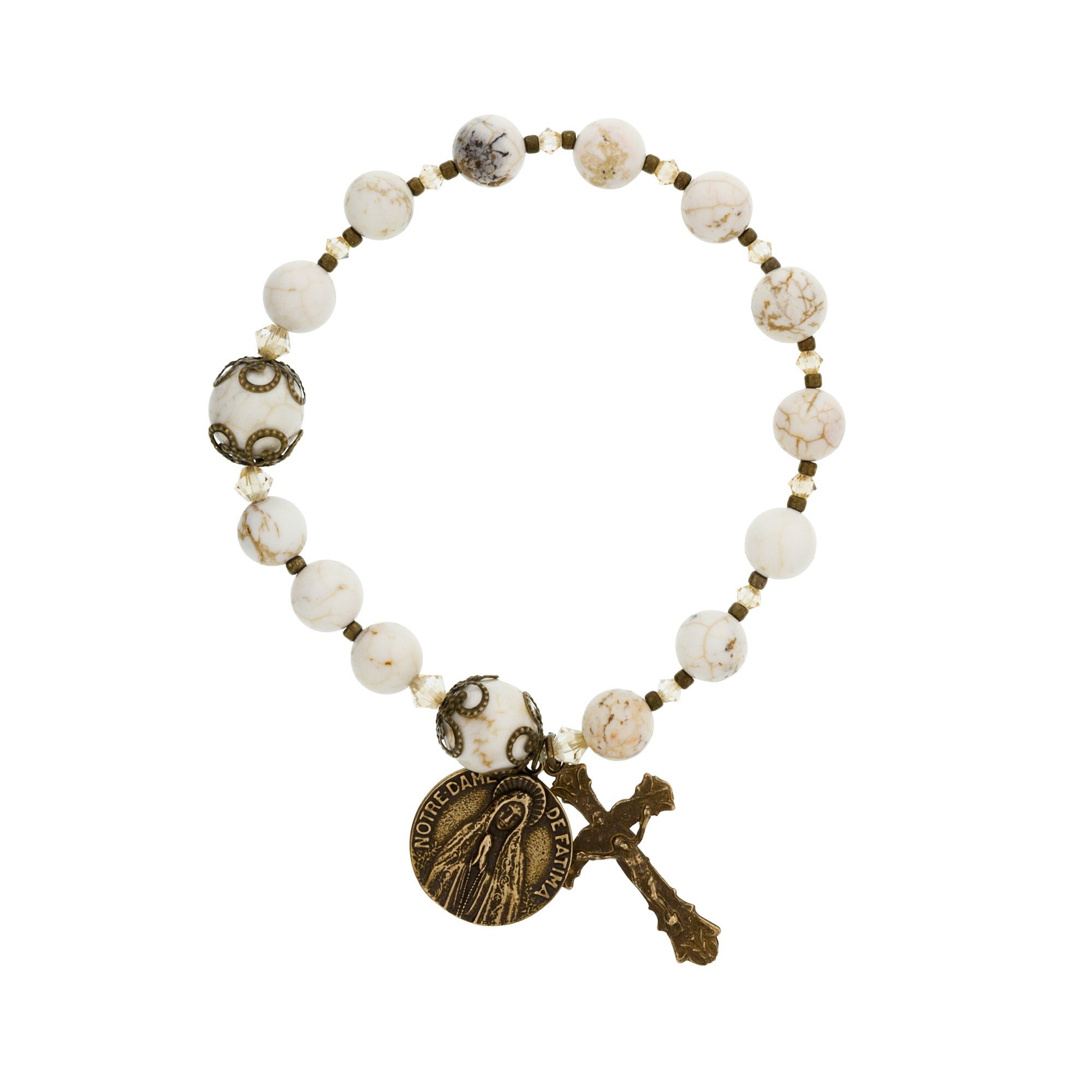 Fatima 100th Anniversary Rosary Bracelet | Rosary.com™