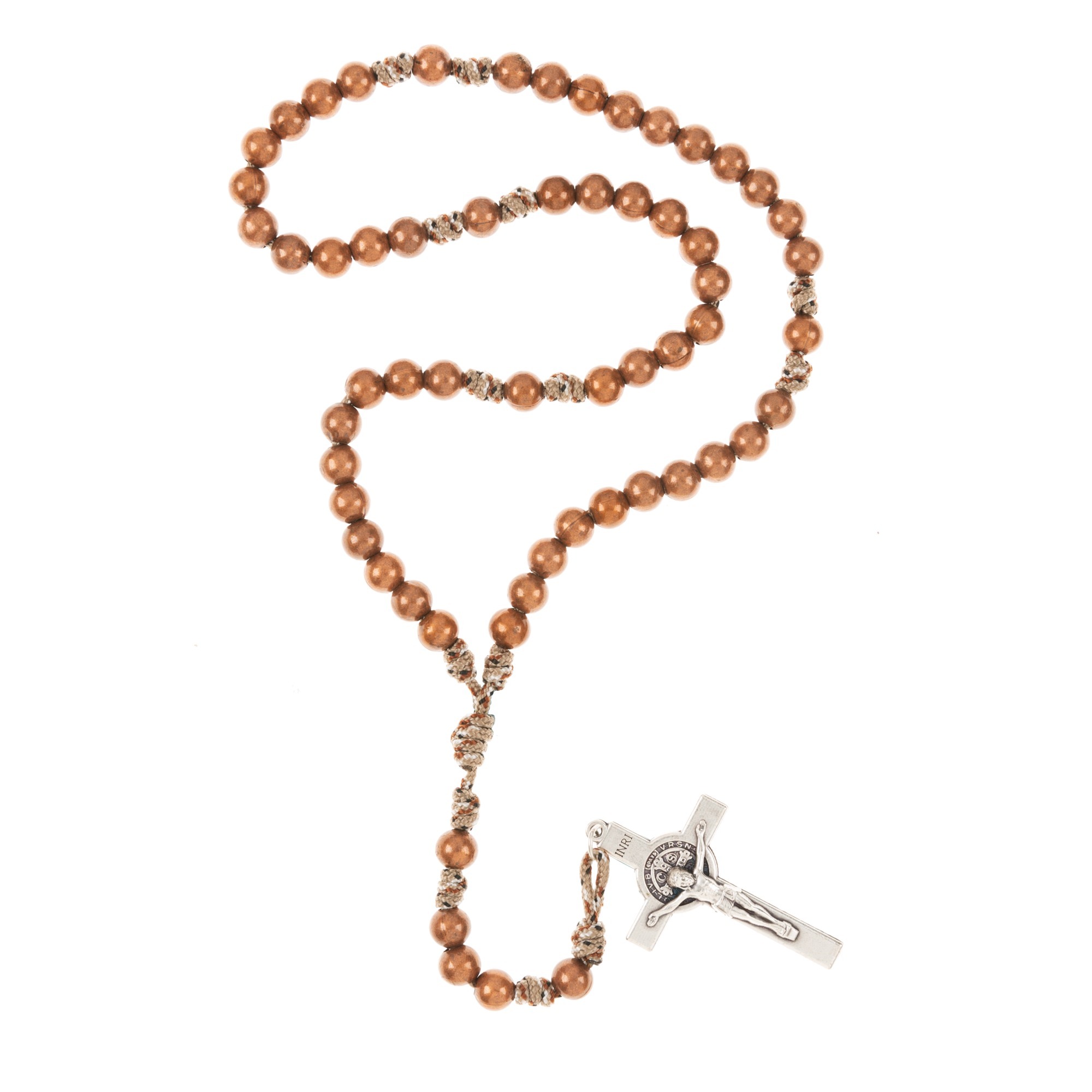 Copper Paracord Rosary | Rosary.com™