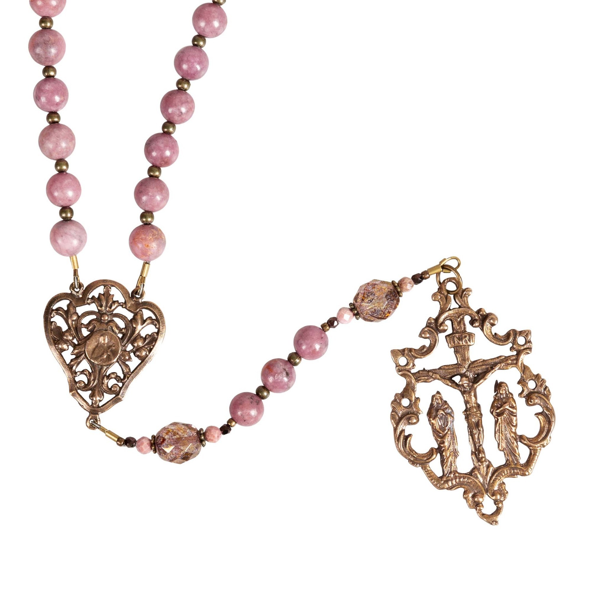 St. Therese Fire of Love Rosary | The Catholic Company®
