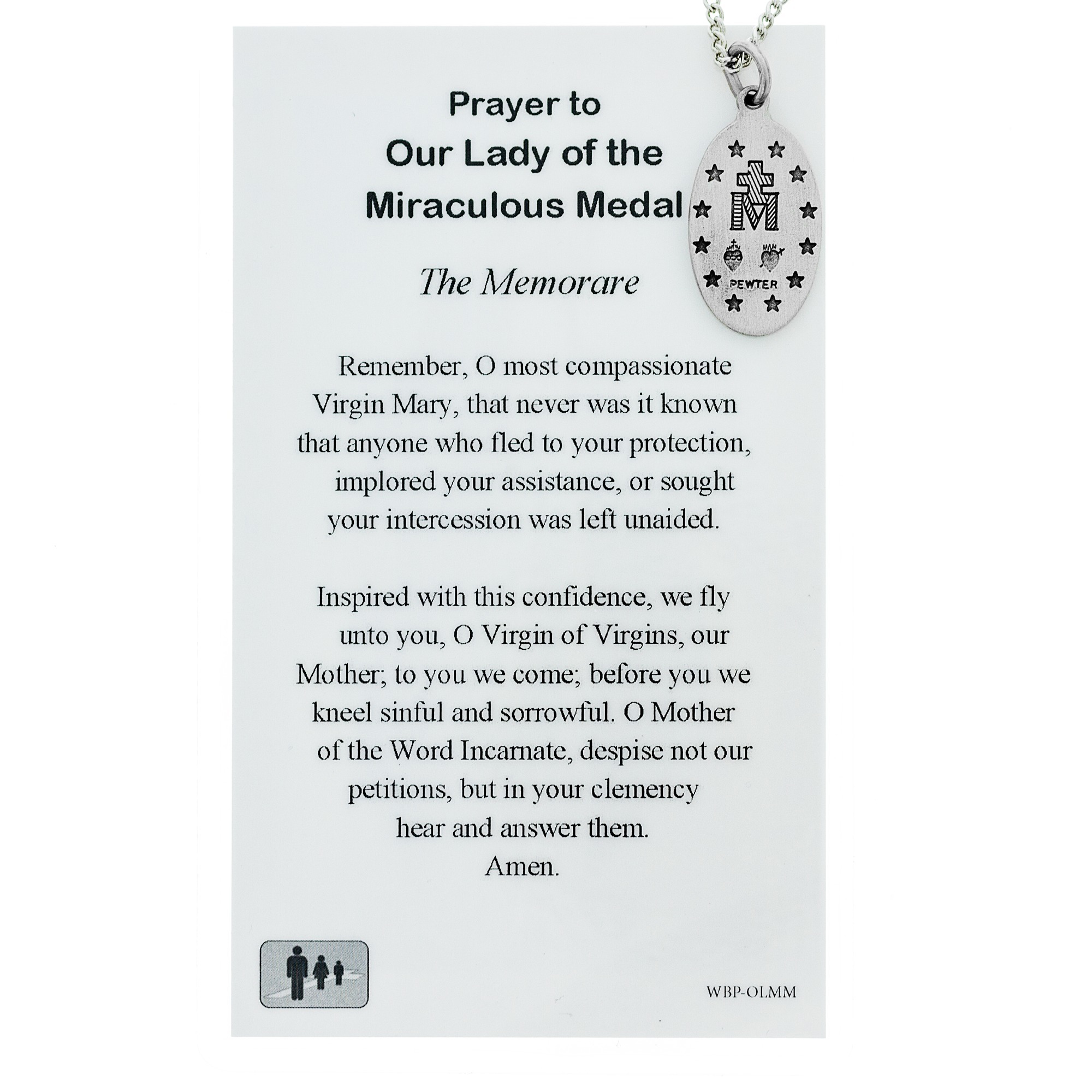 Miraculous Medal Prayer Card w - 9441019 1 