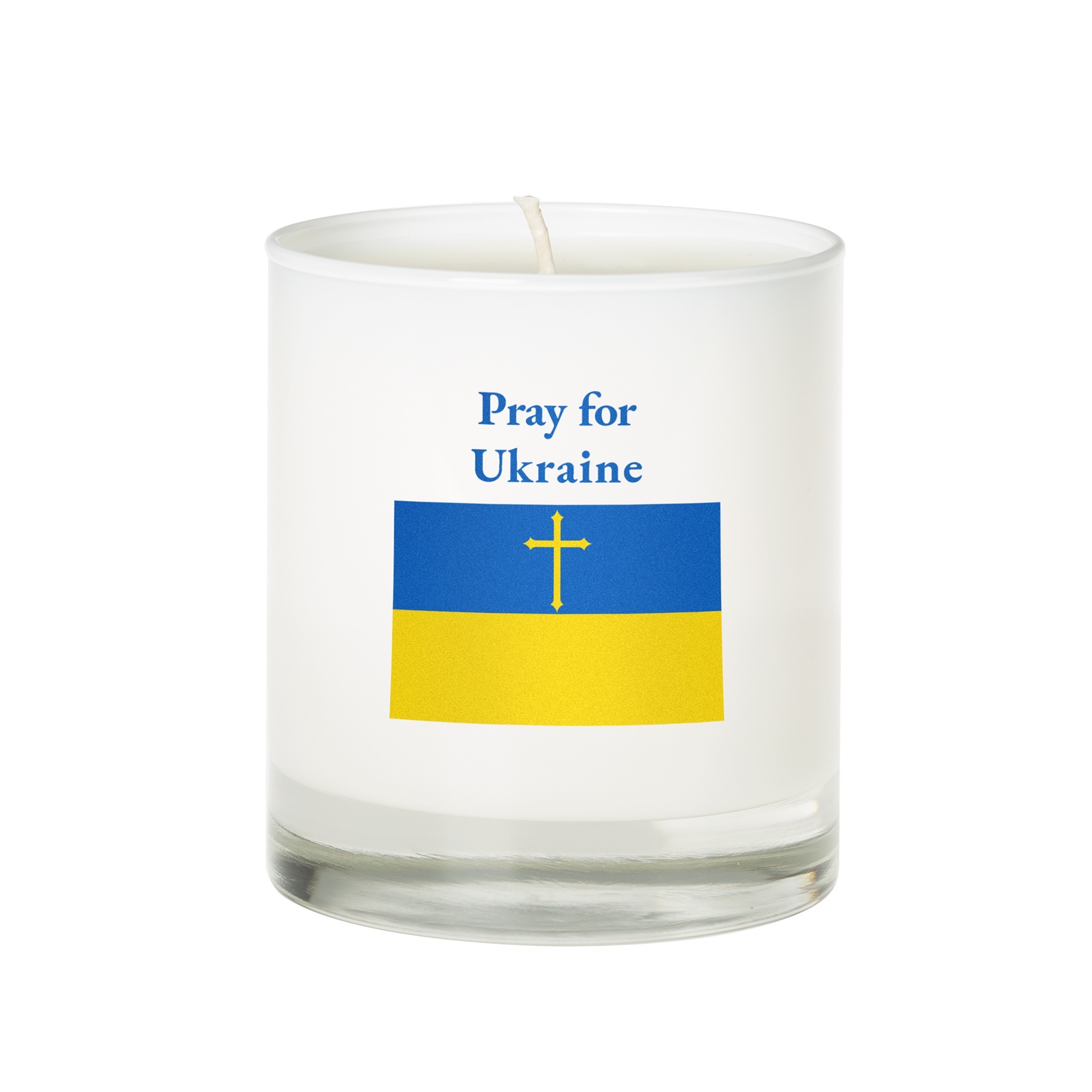 Pray for Ukraine Candle The Catholic Company®