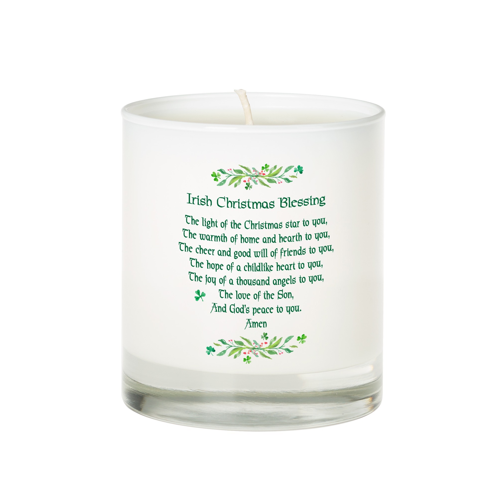 Irish Christmas Blessing Candle The Catholic Company®