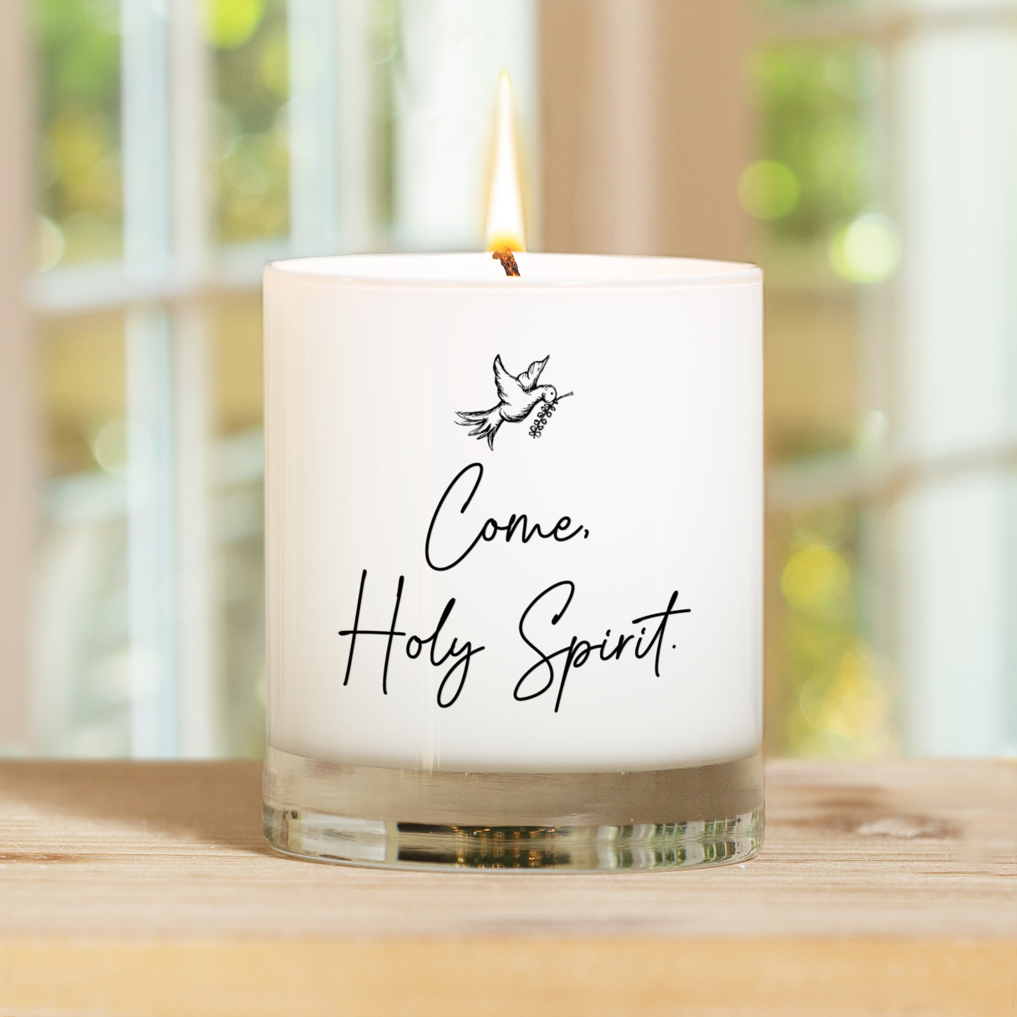 Come Holy Spirit Dove Candle The Catholic Company®