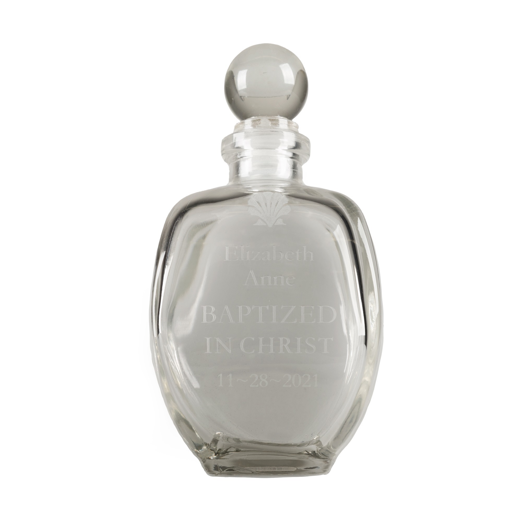 Elegant Baptism Holy Water Bottle The Catholic Company®