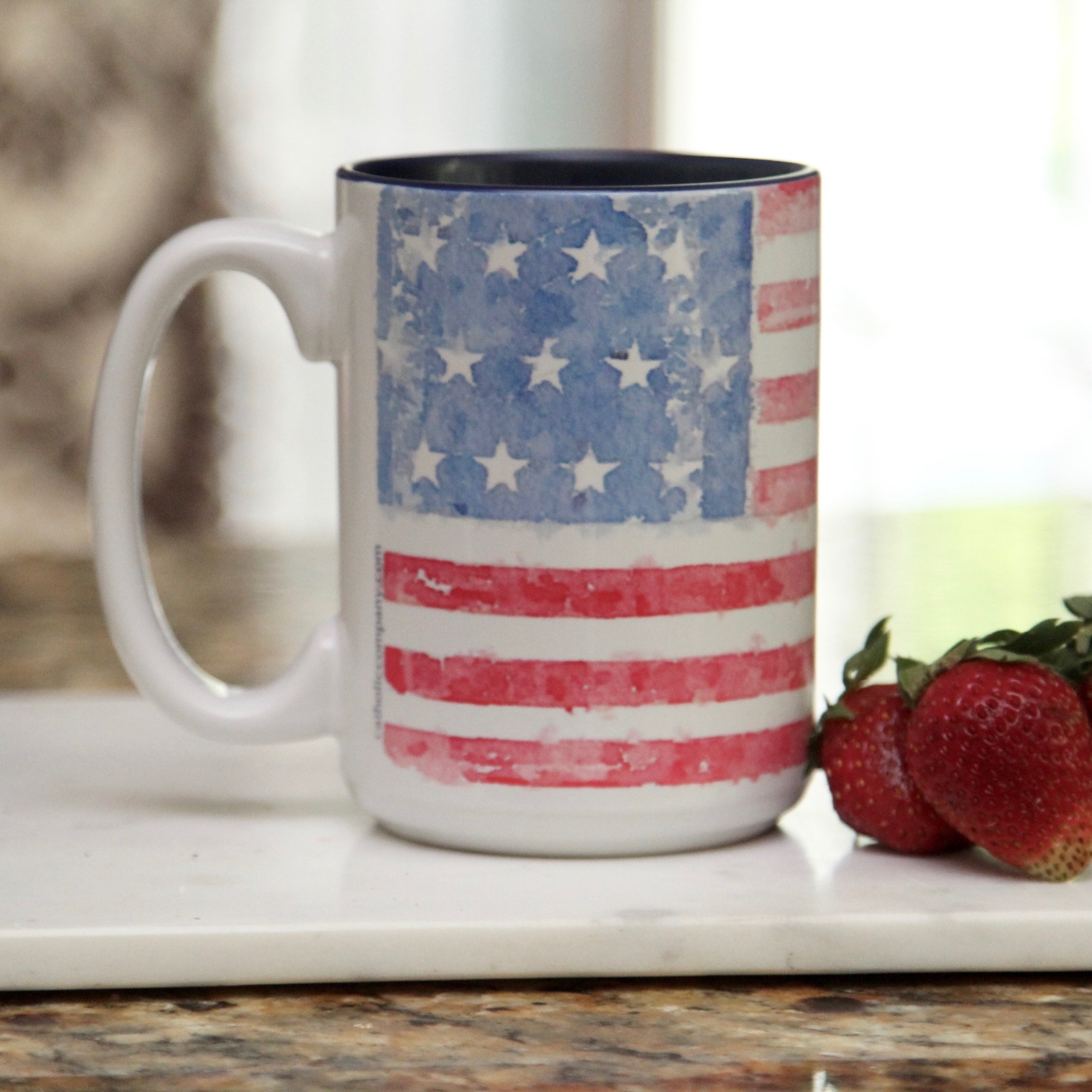 Battle Hymn American Flag Mug | The Catholic Company®