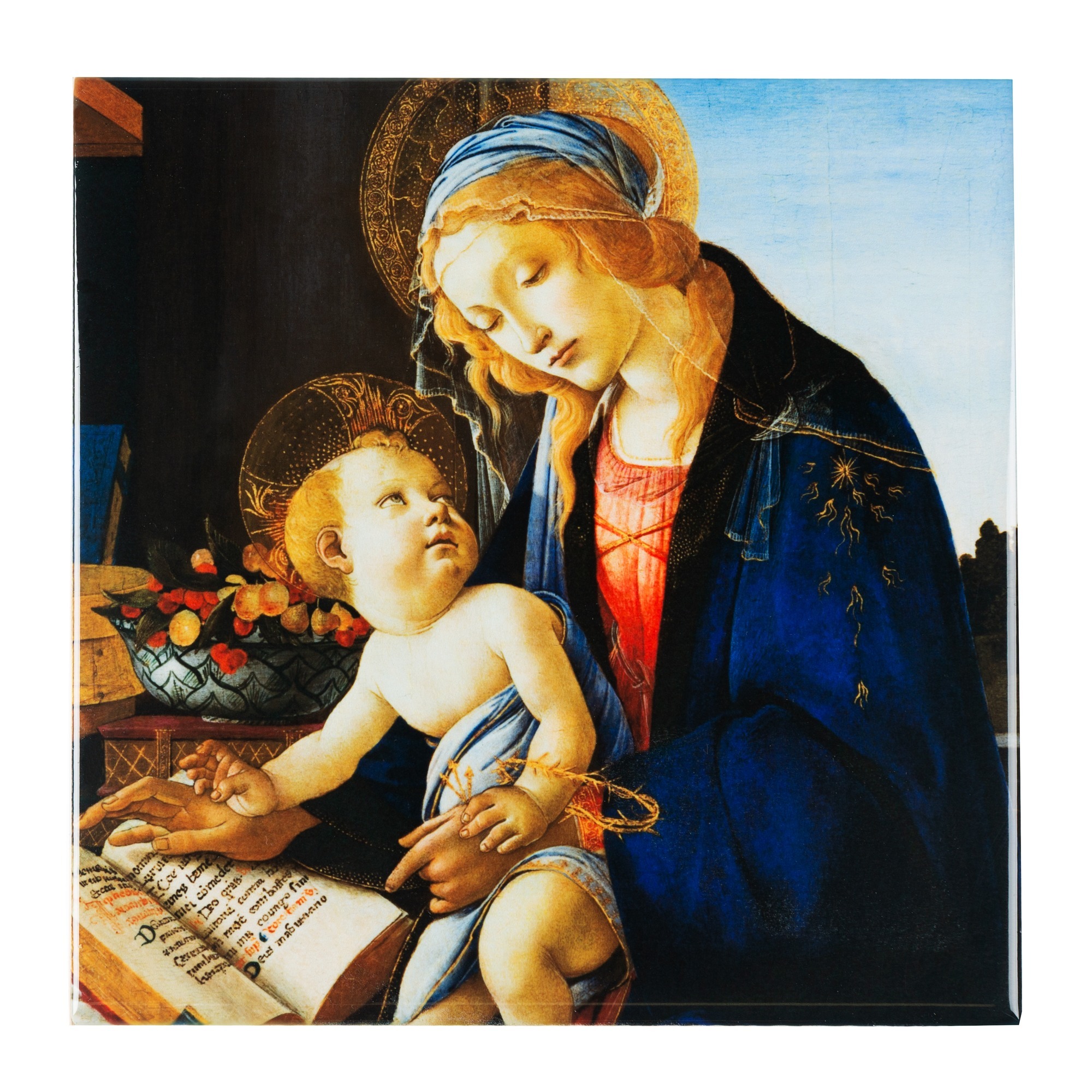 Madonna of the Book Ceramic Tile The Catholic Company®