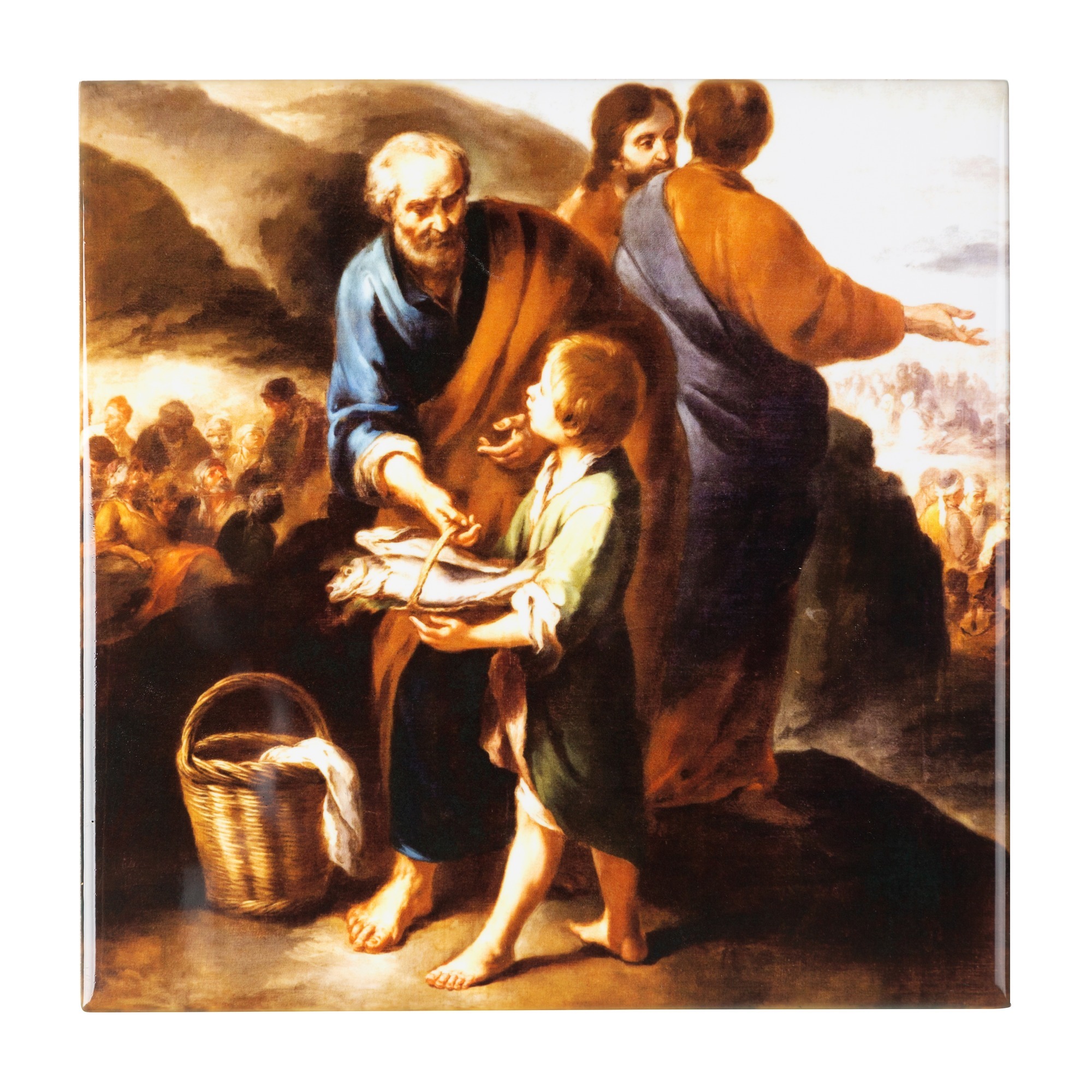 Loaves and Fishes Tile The Catholic Company®