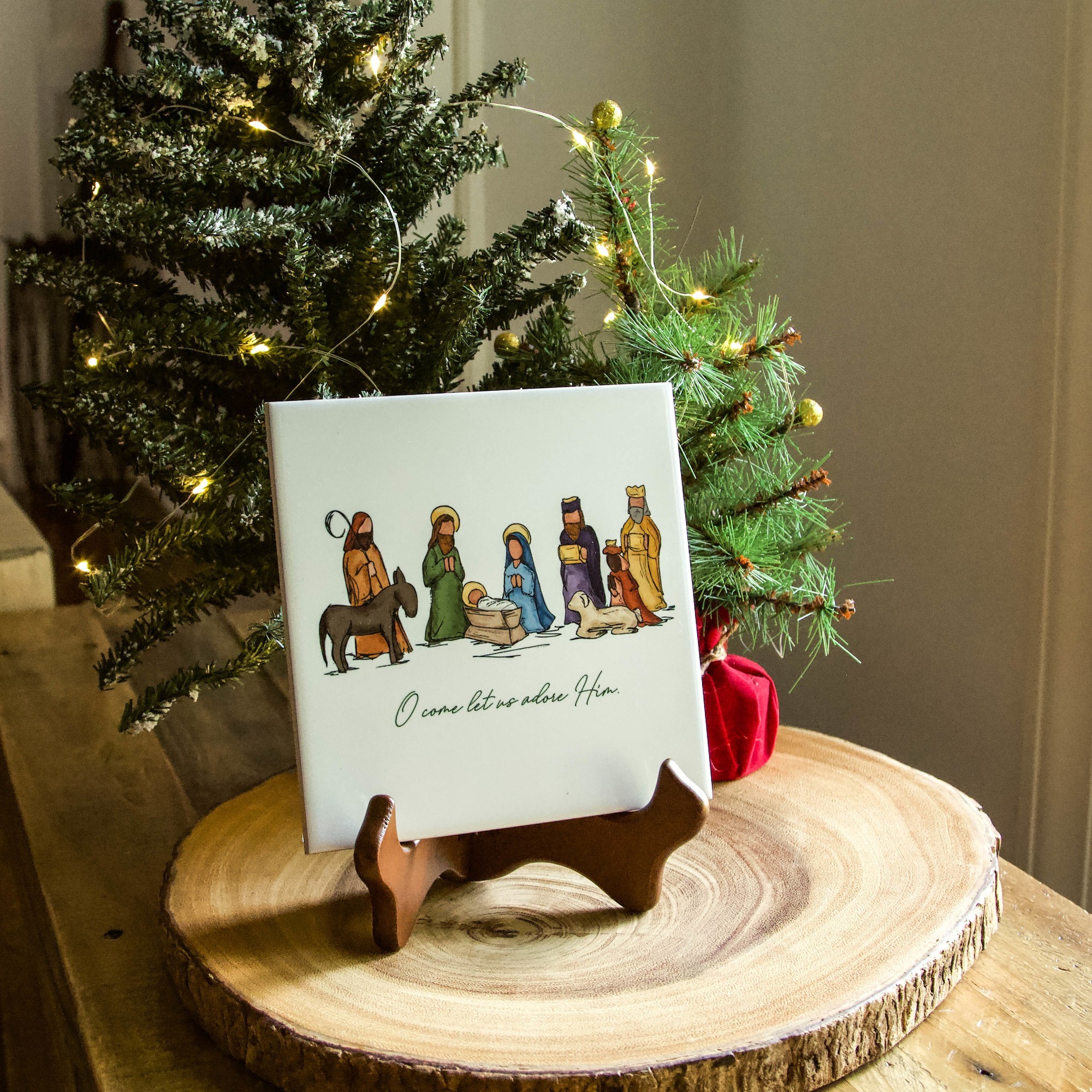 Christmas Nativity Tile | The Catholic Company®