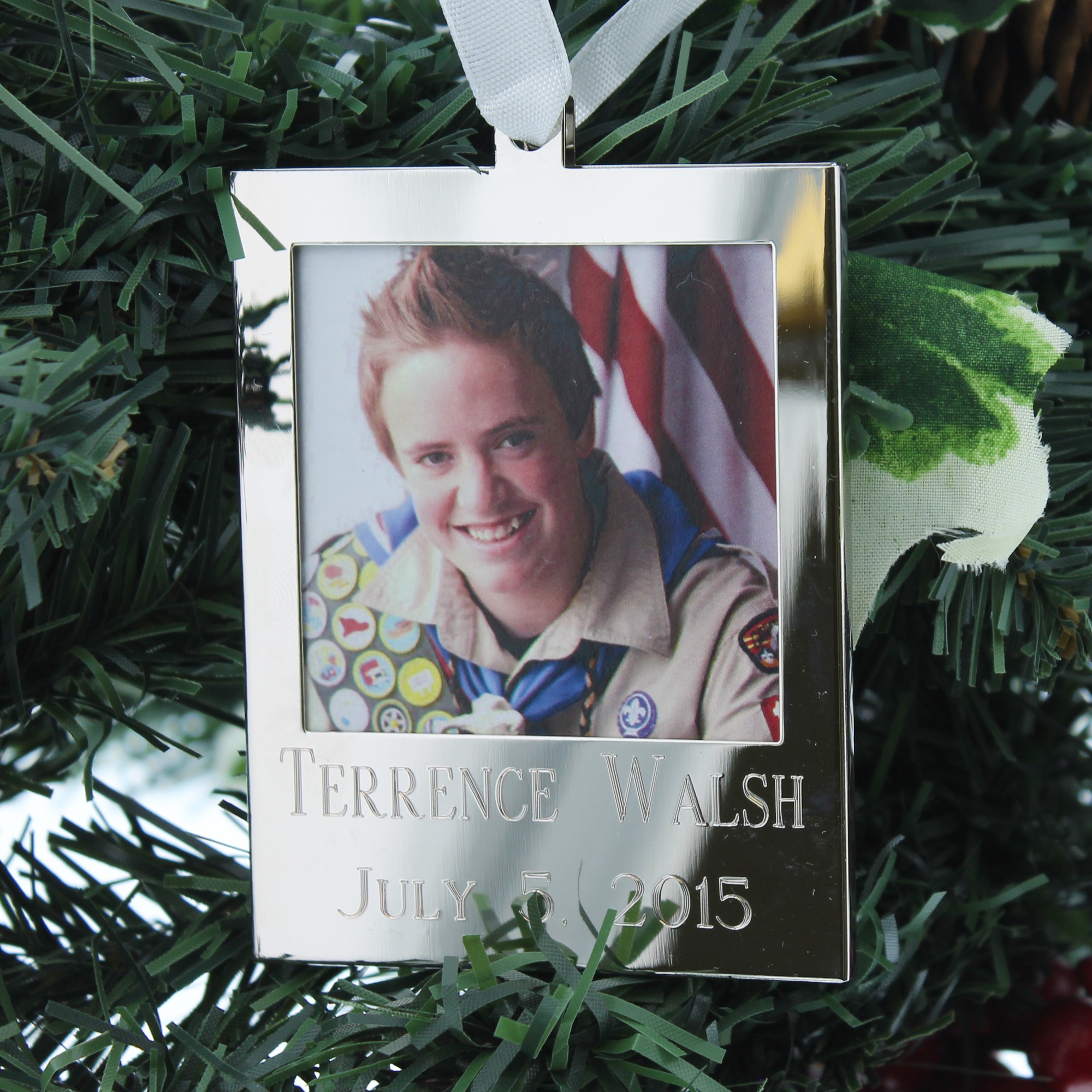 personalized eagle scout ornament