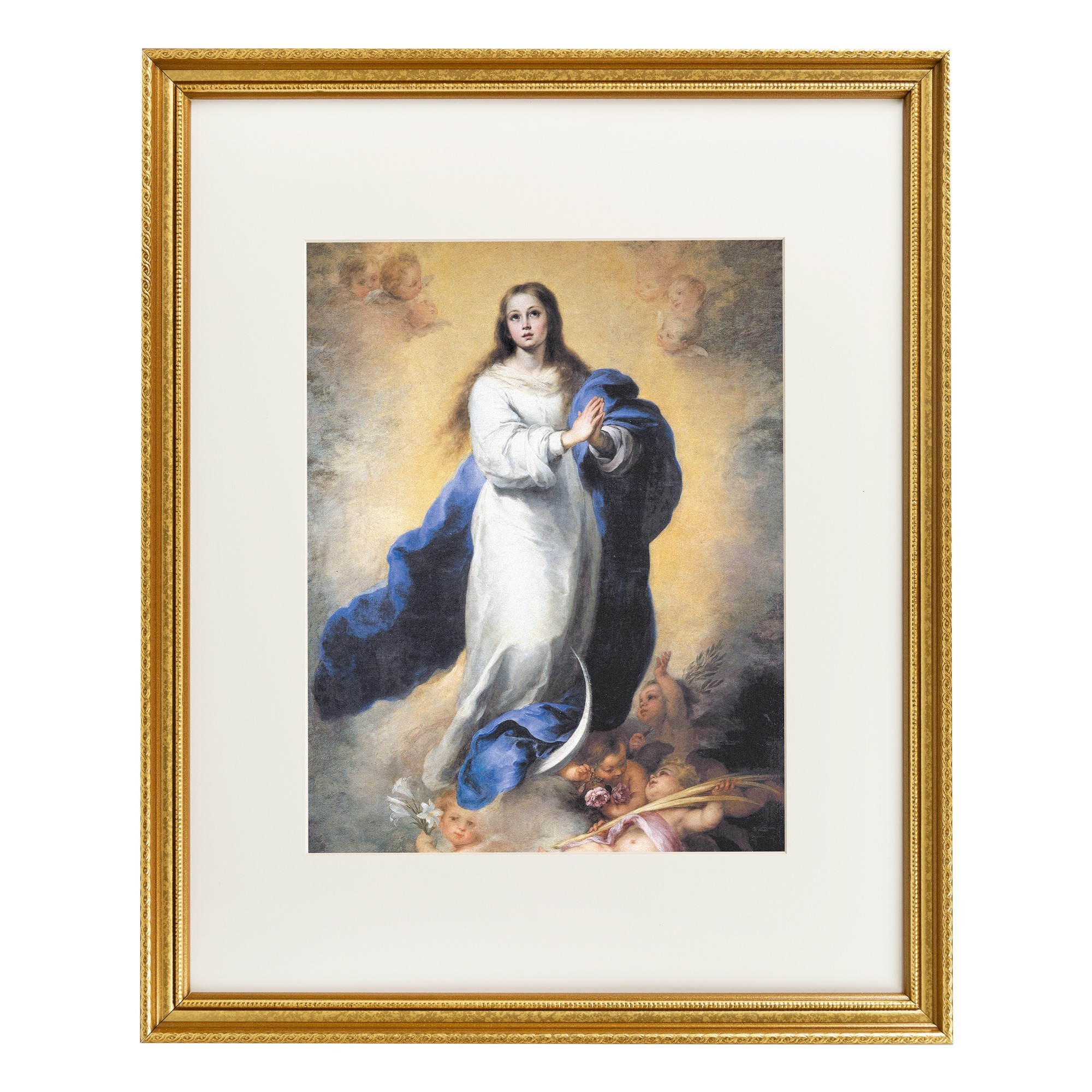 The Immaculate Conception of El Escorial Framed Print | The Catholic ...