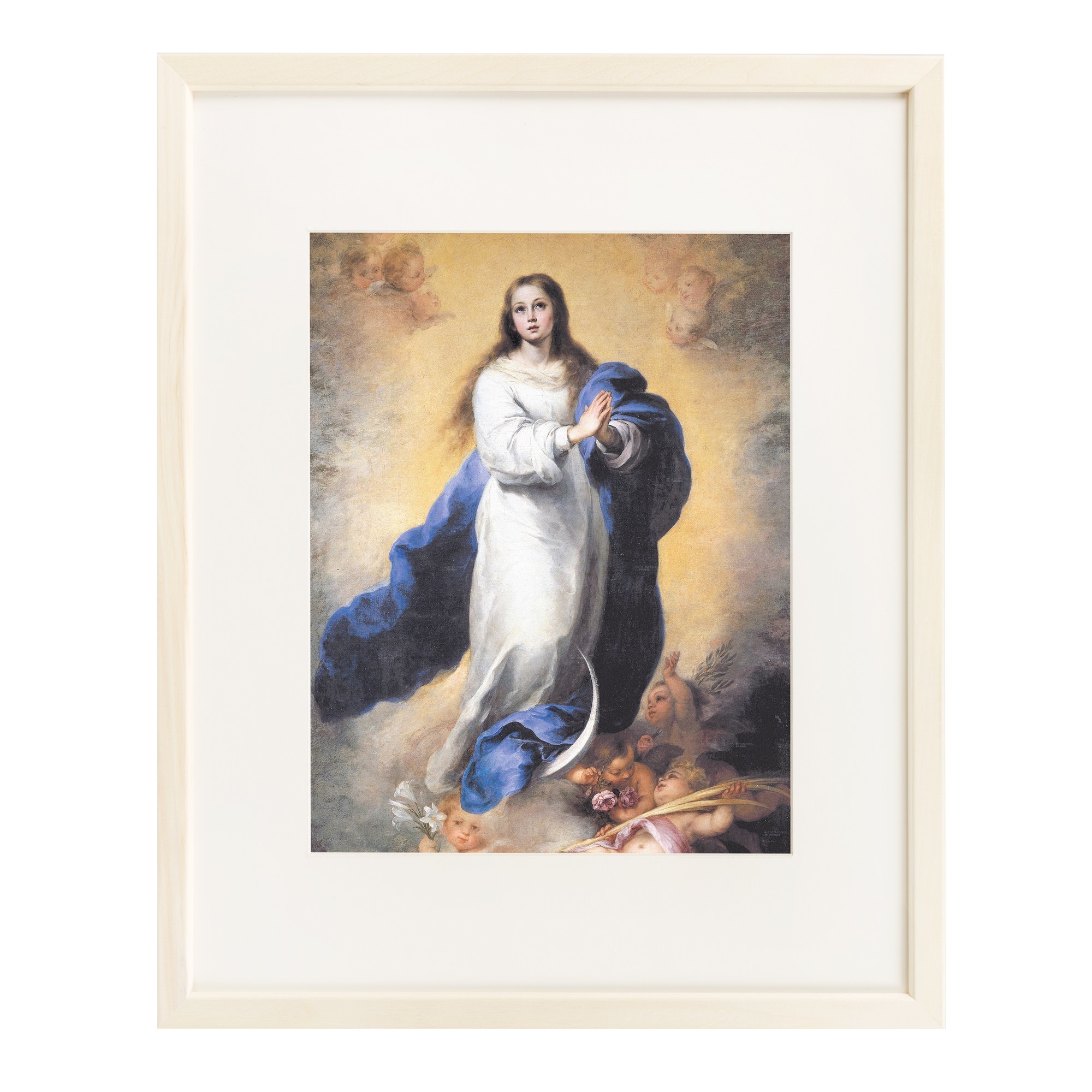 The Immaculate Conception of El Escorial Framed Print | The Catholic ...