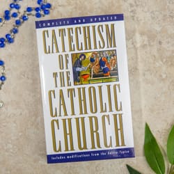 Cover image from the book, Catechism of the Catholic Church