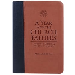 Cover image from the book, A Year with Church Fathers